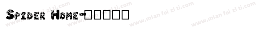 Spider Home字体转换